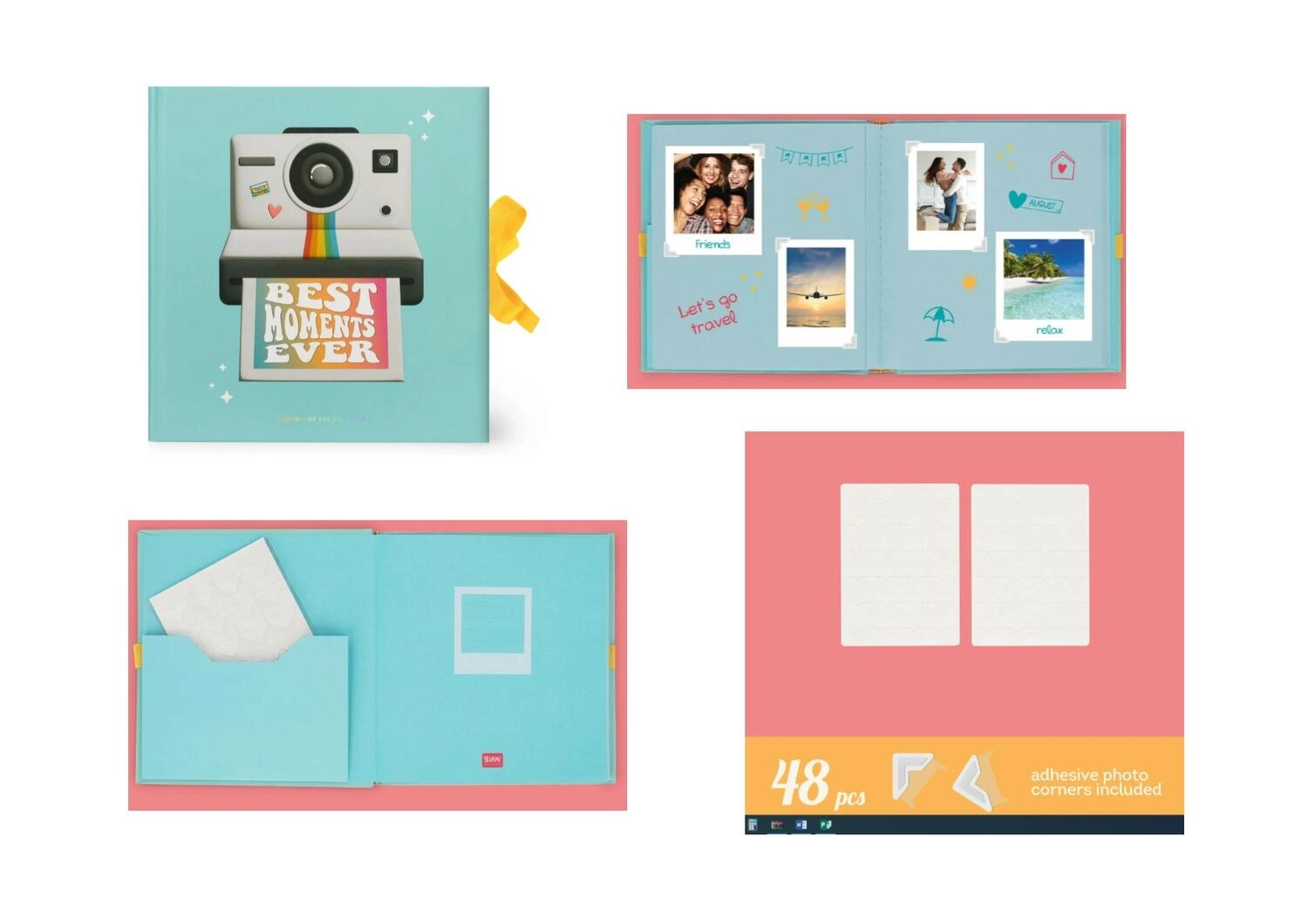 FOTO ALBUM LEGAMI BEST MOMENTS EVER CAMERA PBM003