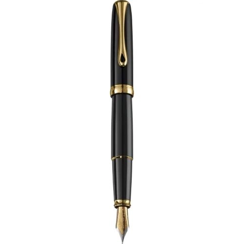 NALIVPERO DIPLOMAT EXC. A2 BLACK LACQUER GOLD F D40203023
