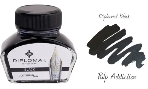 MASTILO ZA NALIVPERO DIPLOMAT 30ML BLACK D41001002