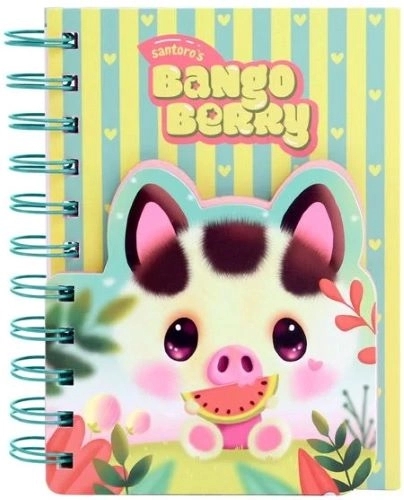 NOTES SANTORO BANGOBERRY PIGGY PIG 1285BB02