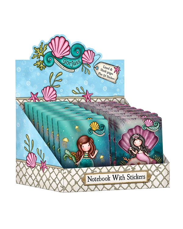 NOTES MINI SA STIKERIMA GORJUSS MAKING WAVES 947GJD03