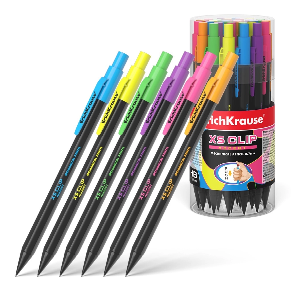 TEHNIČKA OLOVKA 0.7 HB ERICHKRAUSE XS CLIP ACCENT 56011 1/42