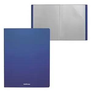 FASCIKLA A4 10 FOLIJA ERICHKRAUSE MATT CLASSIC BLUE 59179