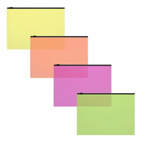 FASCIKLA SA ZIPOM A4 ERICHLRAUSE FIZZY NEON 47070