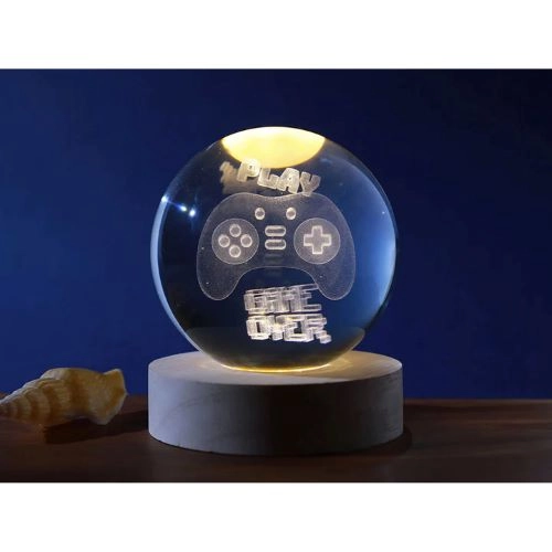 LAMPA TOTAL CRYSTAL BALL MEDIUM LET'S PALY XL2722A