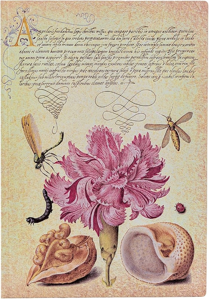 ROKOVNIK PAPERBLANKS PINK CARNATION MIDI LINED FB9727-3