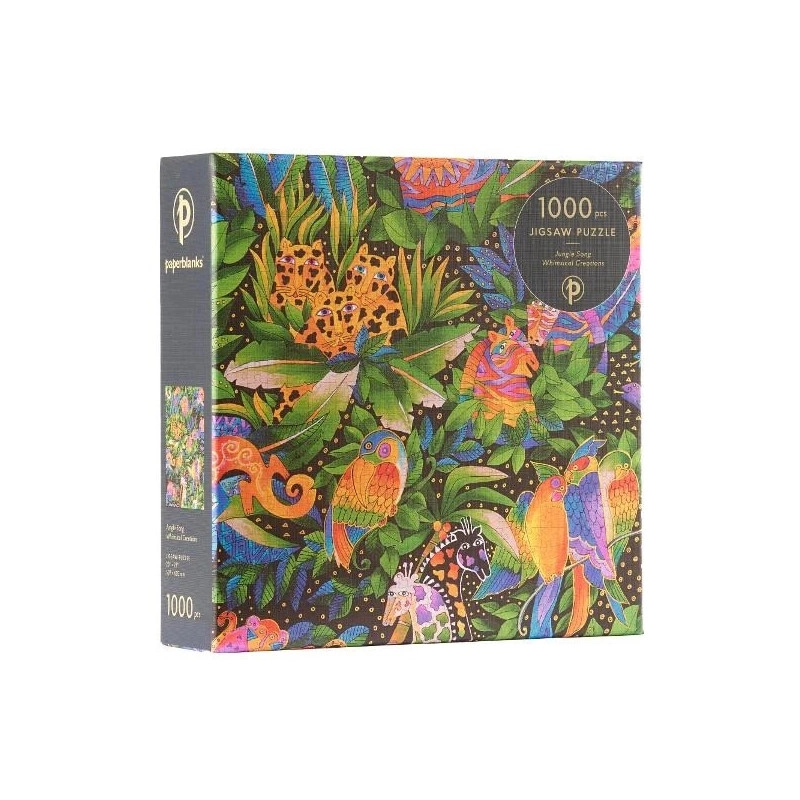 PUZZLE 1000 PAPERBLANKS JUNGLE SONG PA9663-4