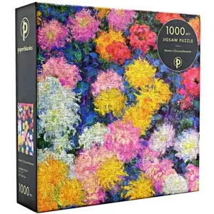 PUZZLE 1000 PAPERBLANKS MONET'S CHRYSABTHEMUMS PA9761-7
