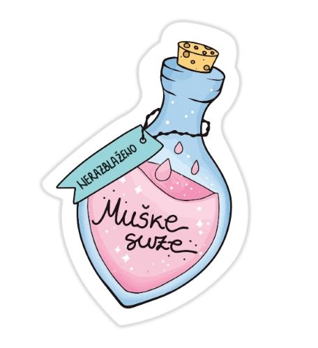 STIKERI NOMAD MUŠKE SUZE