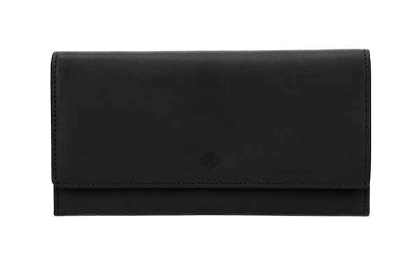 NOVČANIK ŽENSKI MANAL CESARE BRINIOLLI EMILIA-ROMAGNA ČRNA BASIC CBCAN-030323-BL