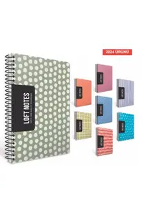 SVESKA SPIRALA A4 80L KARO GIPTA LOFT NOTES 7063