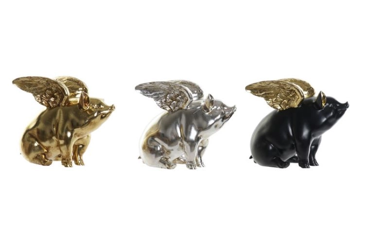 UKRASNA FIGURA ITEM 26X17X22,5 LITTLE PIG 3 MOD FD-190410