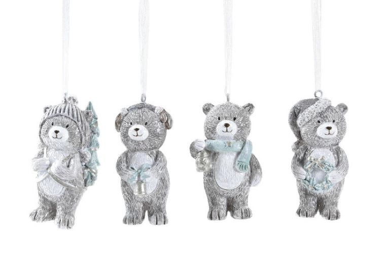 UKRAS ZA JELKU ITEM RESIN 4X3X7 BEAR 4 MOD NV-198153