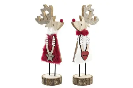 NOVOGODIŠNJA FIGURA ITEM 9,5X5X22,5 REINDEER 2 MOD NV-198322