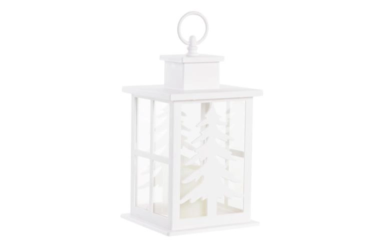 NOVOGODIŠNJI FENJER ITEM LED PP 14X14X24,5 3XAAA WHITE NV-198797