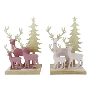 NOVOGODIŠNJA FIGURA ITEM WOOD 17X8,5X26,5 REINDEER 2 MOD NV-206911