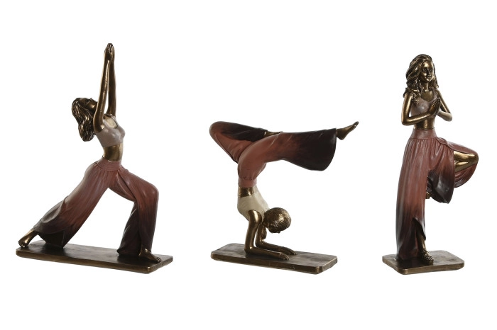 UKRASNA FIGURA ITEM 19X6X17,5 YOGA GIRL 3 MOD FD-210033