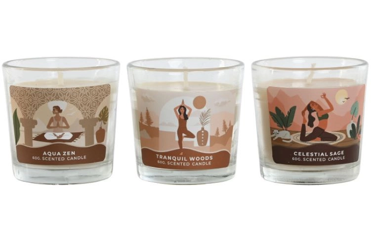 SVIJEĆA ITEM 7X7X8 60 GR, YOGA 3 MOD DA-212906