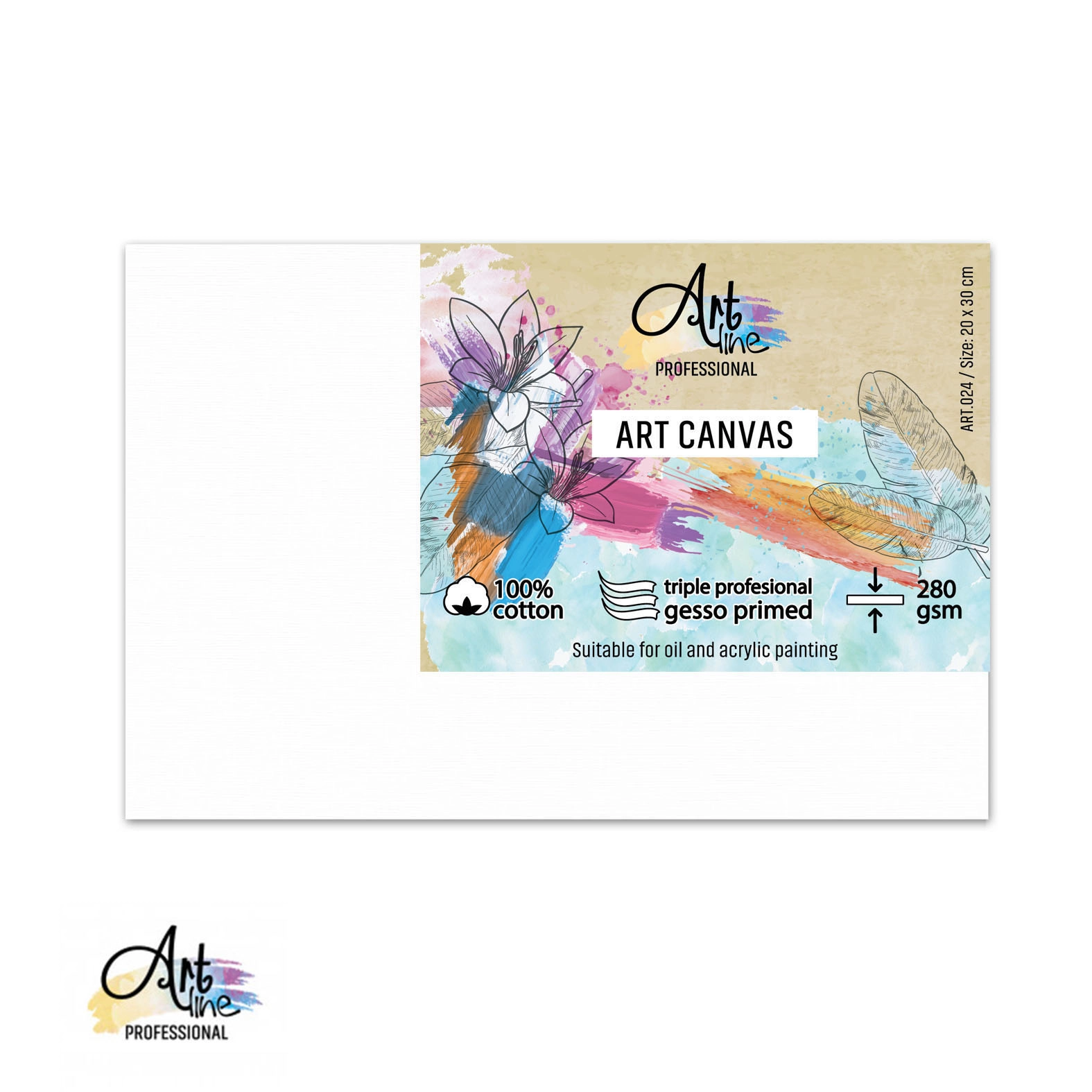 SLIKARSKO PLATNO 20X30 S-COOL 280GSM ART024