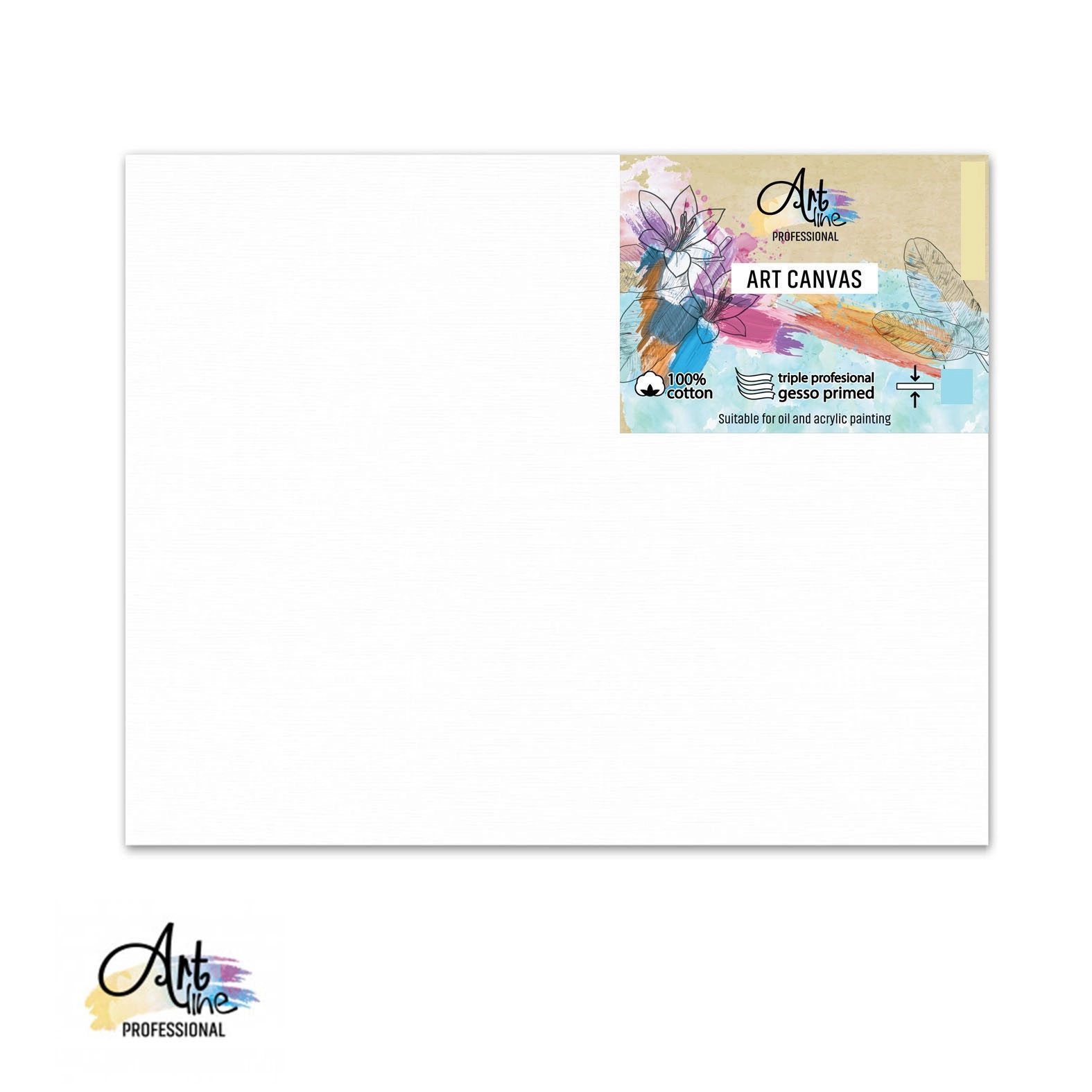 SLIKARSKO PLATNO 50X70 PROFESS S-COOL 380GSM ART034