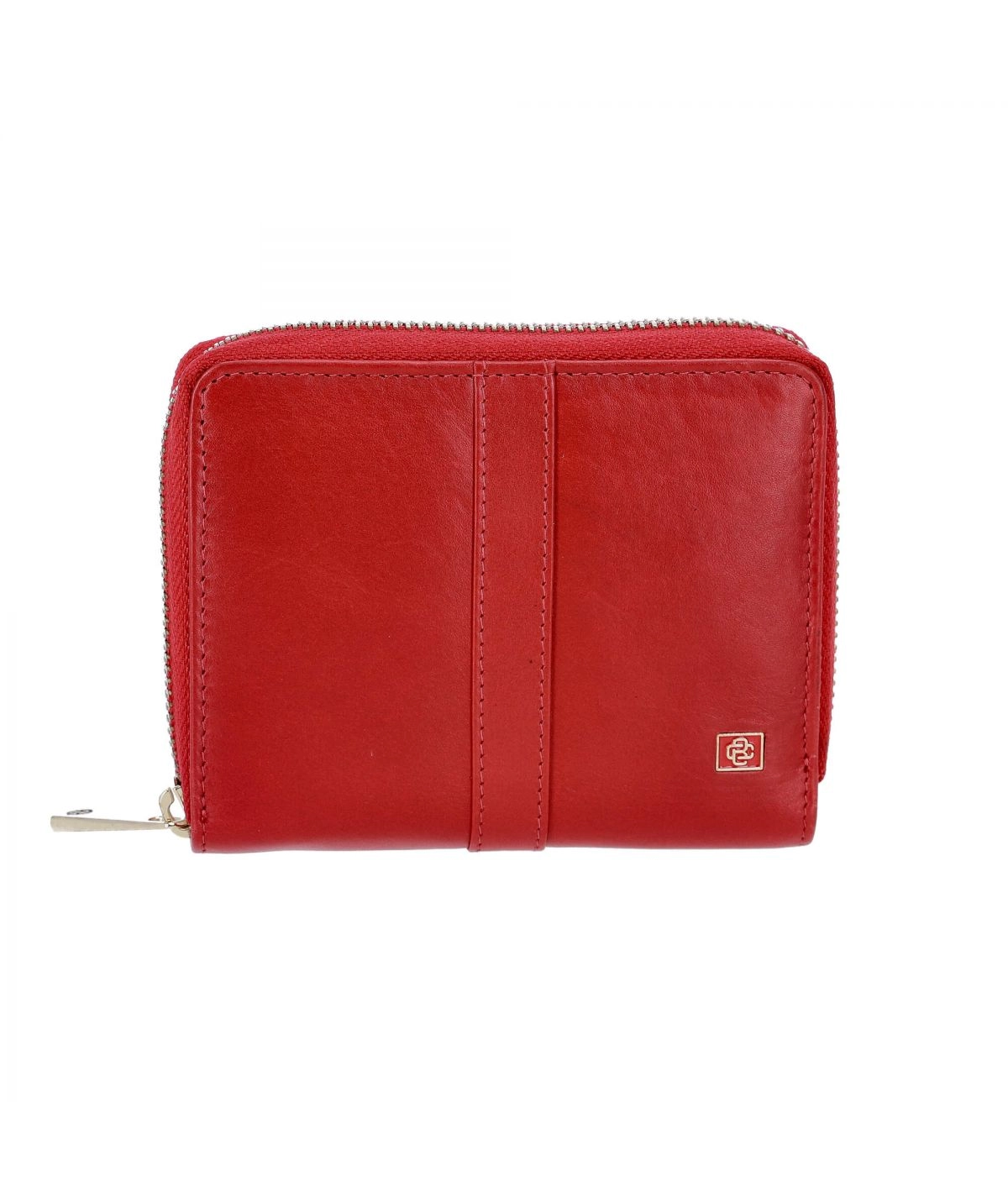 NOVČANIK ŽENSKI MANAL LOMBARDIA CRVENA COW FLAT NAPPA CBCFN-090323-RD