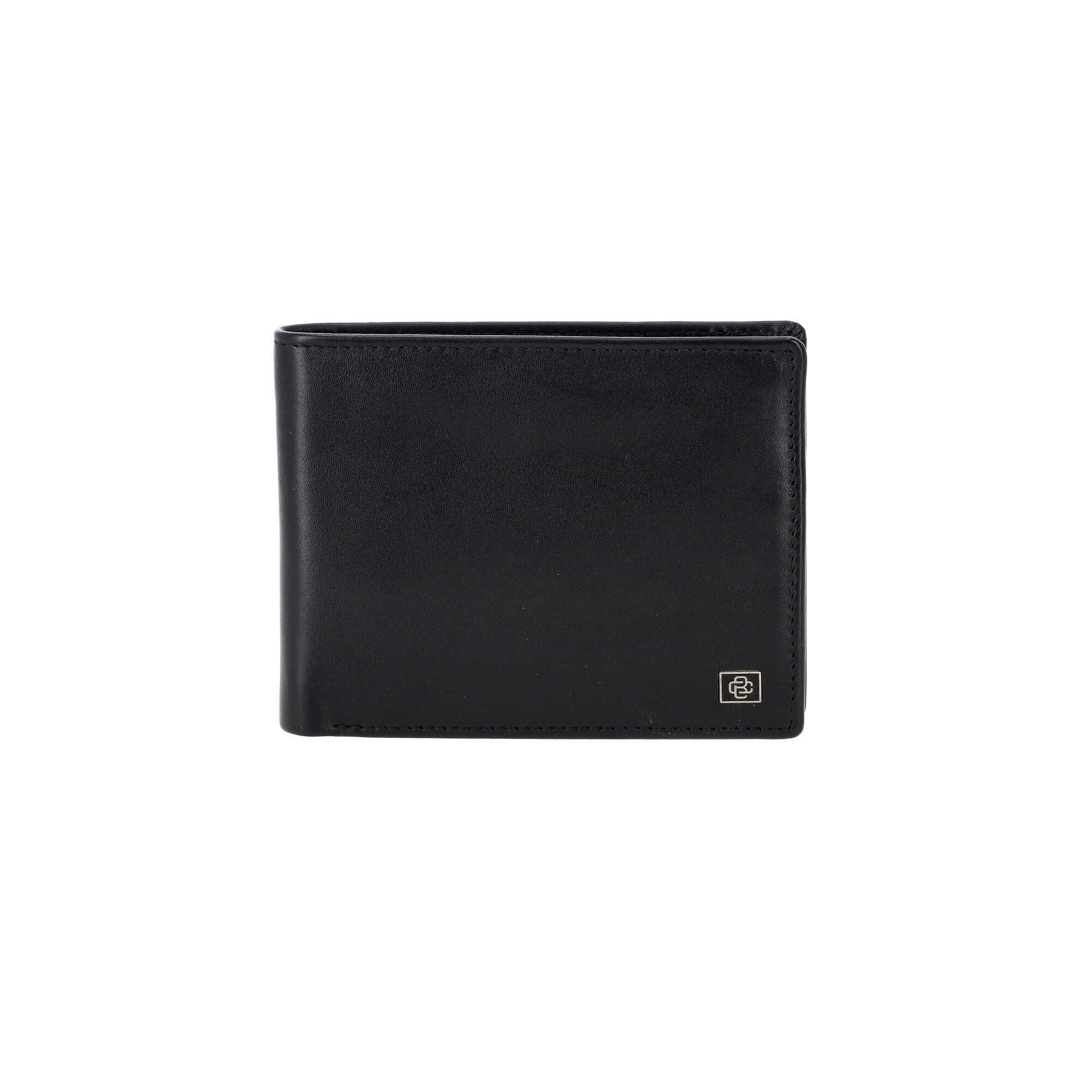 NOVČANIK MUŠKI MANAL LAZIO SUPPLEMENTARE CRNA COW FLAT NAPPA CBCFN-150323-BL