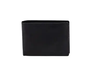 NOVČANIK MUŠKI MANAL USNJENA AVIATOR CRNA 12,5 X 9,5 X 2,5 AV-160423-BL