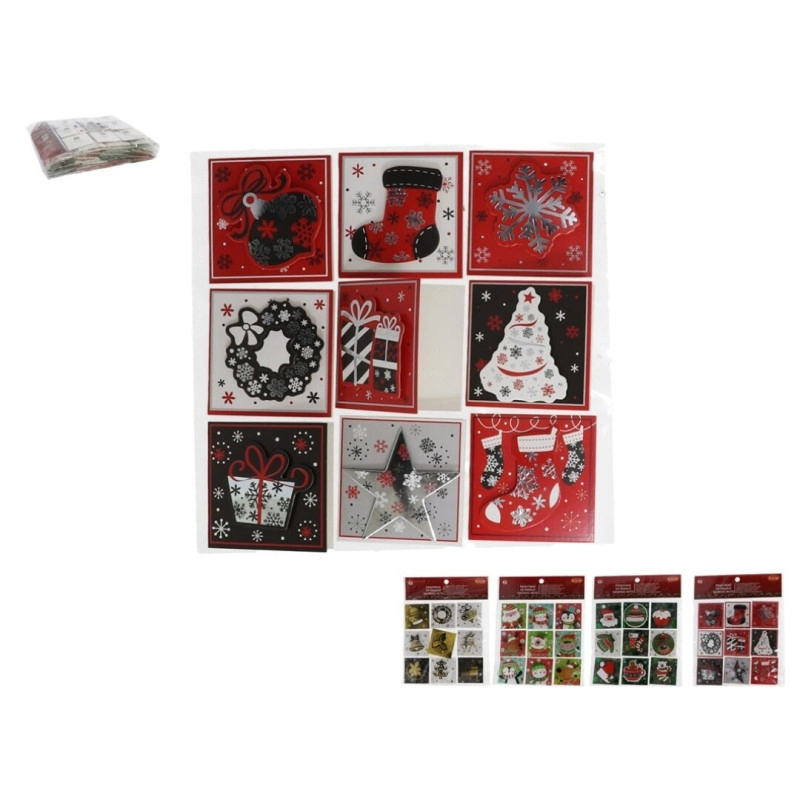 NOVOGODIŠNJA ČESTITKA GERIMPORT 5,5CM 4STD