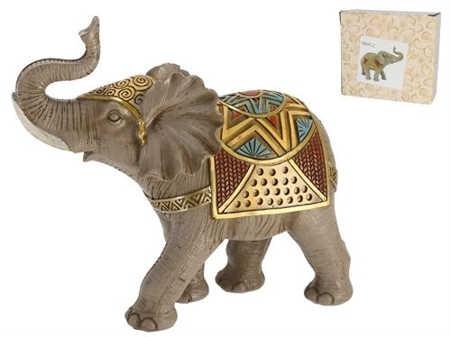 UKRASNA FIGURA SLON GERIMPORT 21X8X18CM