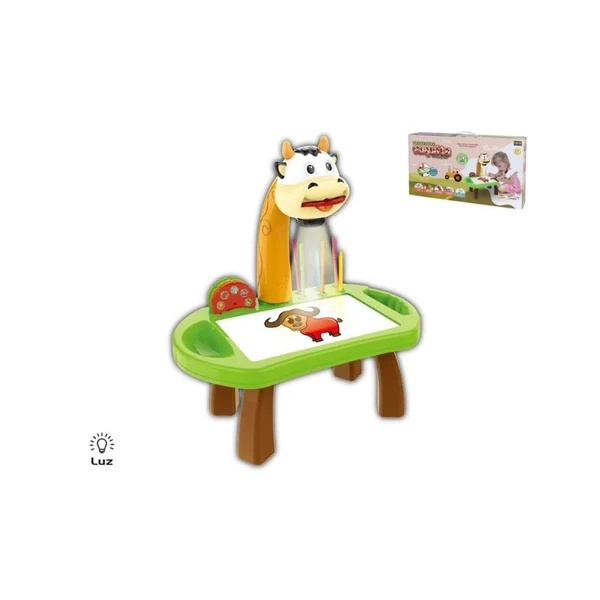 IGRAČKA STO SA PROJEKTOROM GERIMPORT 24 SLATS 48X27X8