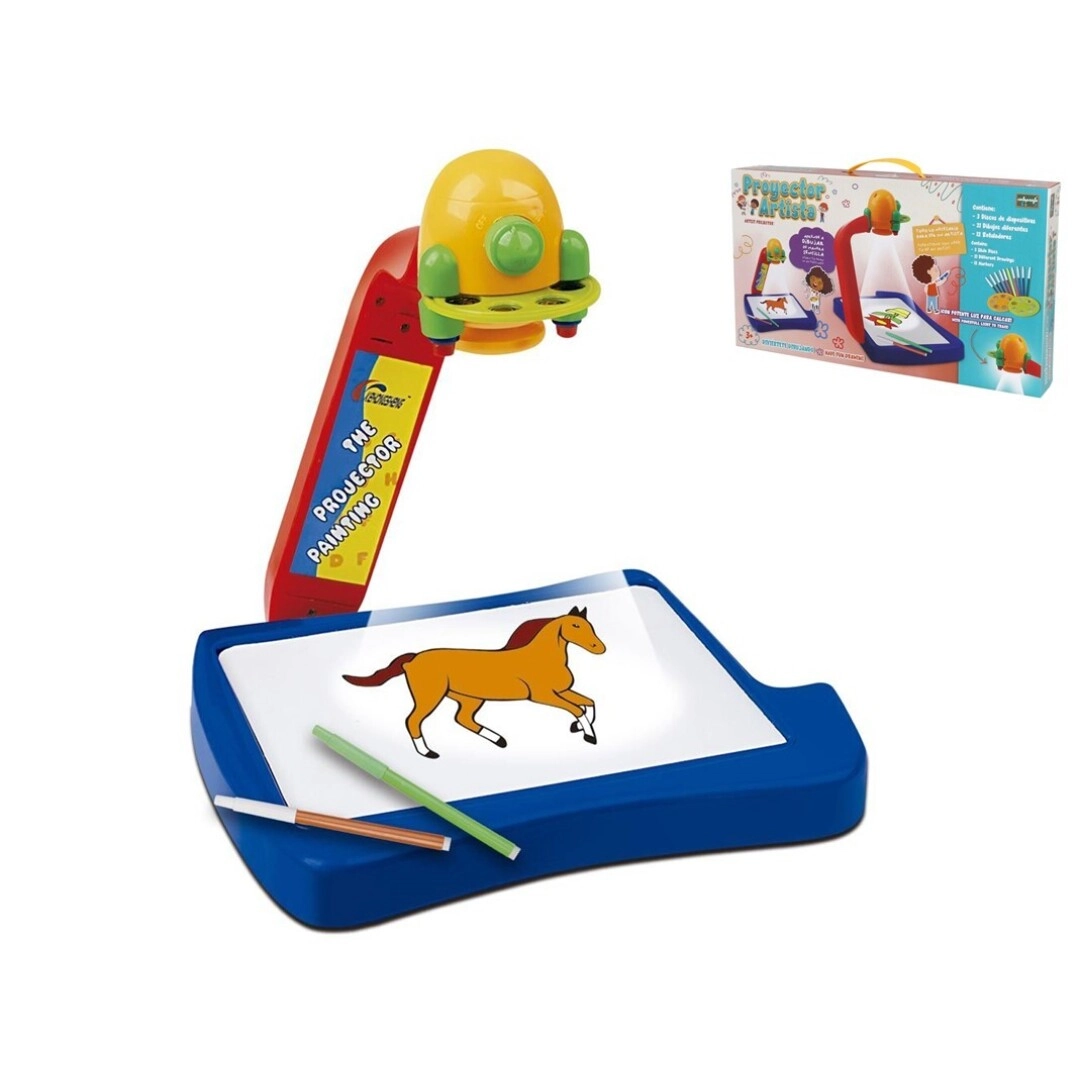 IGRAČKA STO SA ROBOT PROJEKTOROM GERIMPORT 24 SLATS 48X27X9