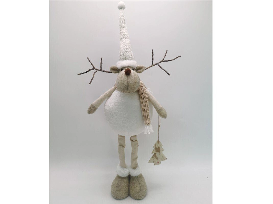 NOVOGODIŠNJI JELEN GERIMPORT BEIGE 68CM