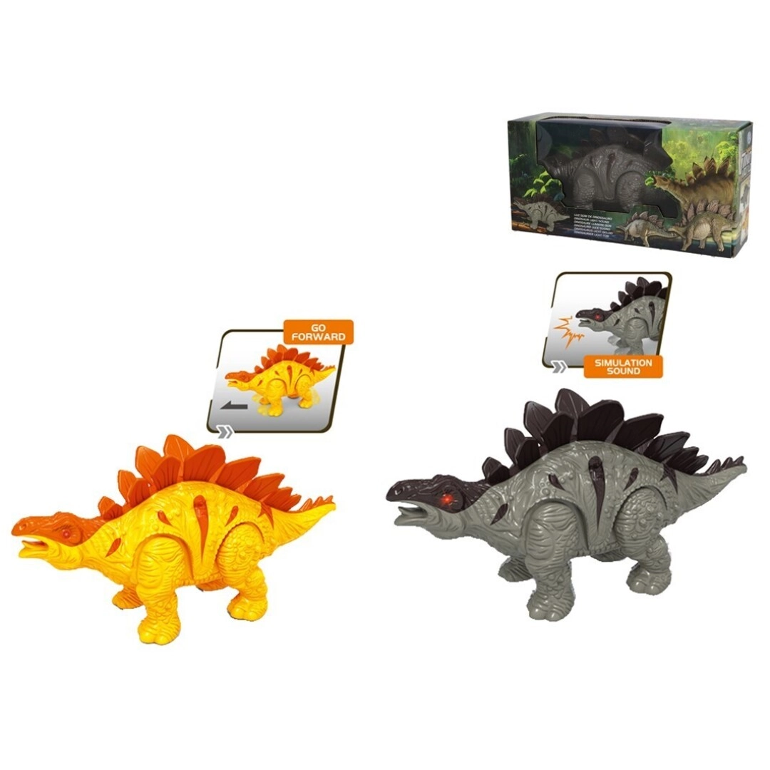 IGRAČKA DINOSAUR GERIMPORT LIGHT/SOUND 2 SRT 22X8X11 CM