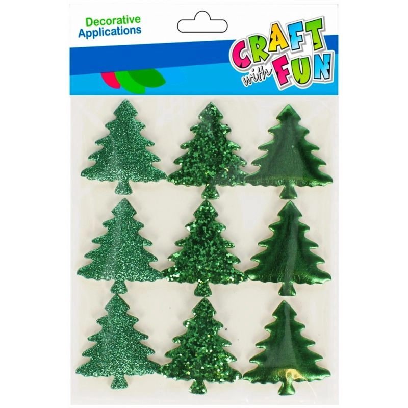 NOVOGODIŠNJI STIKERI EURO-TRADE JELKICE 521543