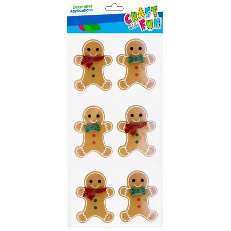 NOVOGODIŠNJI STIKERI EURO-TRADE MEDENJACI 6PCS 521663