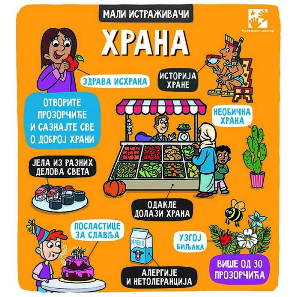 MALI ISTRAŽIVAČI HRANA