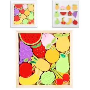 PUZZLE DRVENE EURO-TRADE VOĆE 500638