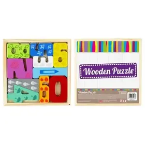 PUZZLE DRVENE EURO-TRADE BROJEVI 500639