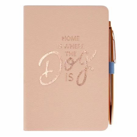 NOTES I HEMIJSKA SET EURO-TRADE 11x16,5CM ROSE GOLD 502017