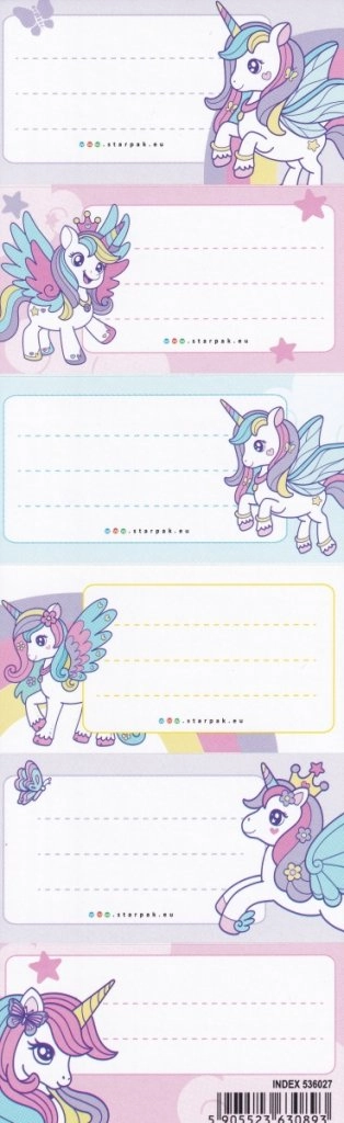 NALJEPNICE ZA SVESKE EURO-TRADE 536027