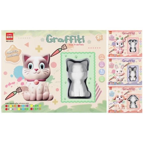 KREATIVNI SET ZA BOJENJE EURO-TRADE 21X17X6 MIX4 545707