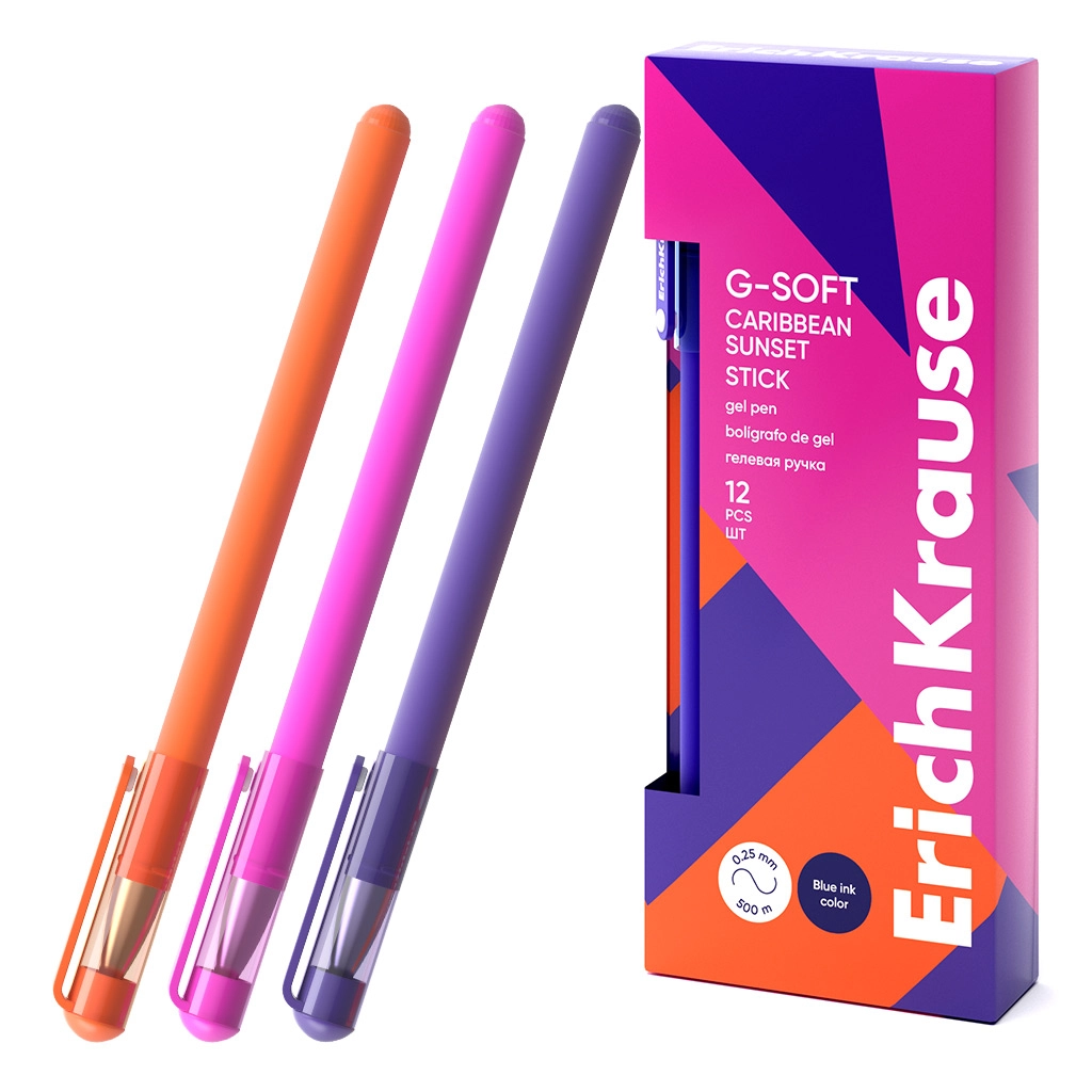 HEMIJSKA OLOVKA GEL 0.38 PLAVA ERICHKRAUSE G-SOFT STICK SUNSET 61295 1/12