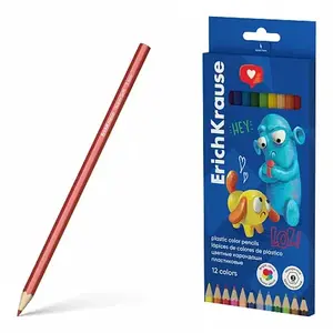 PLASTIČNE BOJICE ERICHKRAUSE JOLLY FRIENDS 3MM 61798 12/1