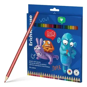 PLASTIČNE BOJICE ERICHKRAUSE JOLLY FRIENDS 3MM 61800 24/1
