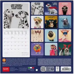 KALENDAR ZIDNI LEGAMI 2025 SUPAWSTAR 18x18 CAL250101