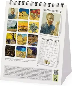 KALENDAR STONI LEGAMI 2025 VINCENT VAN GOGH 12x14,5 CAL250155