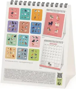 KALENDAR STONI LEGAMI 2025 DOGS OF THE WORLD 12x14,5 CAL250158