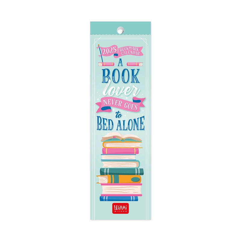 BOOKMARKER KALENDAR LEGAMI 2025 BOOKLOVER'S 5.5X18 CAL250177