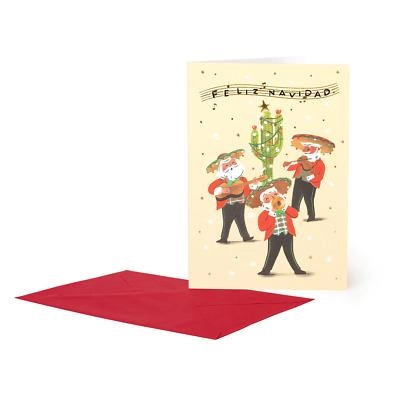 ČESTITKA NOVOGODIŠNJA LEGAMI XMAS MARIACHI BGNUN0069
