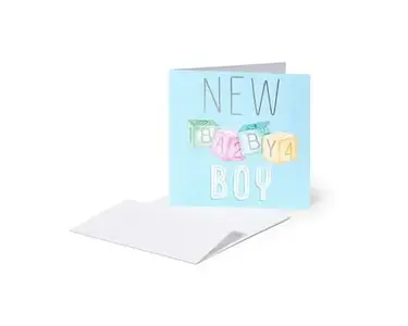 ČESTITKA LEGAMI SMALL NEW BABY BOY BQEBB006